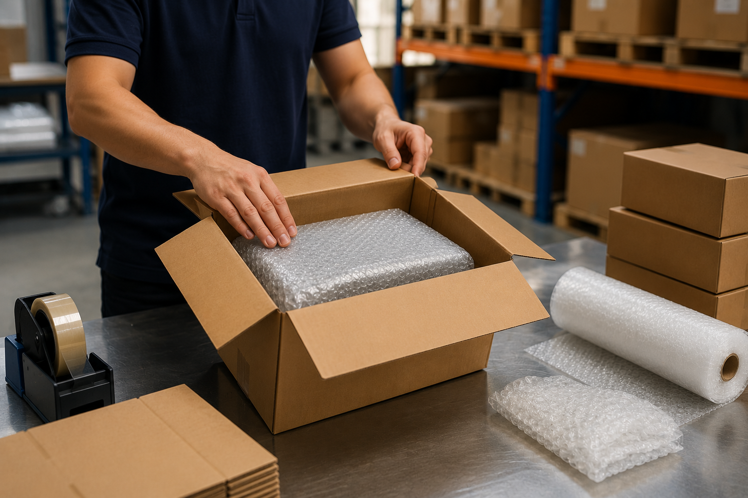 Product packaging and repacking operation